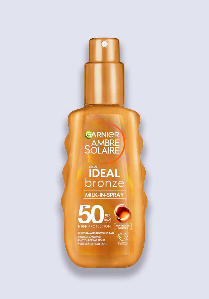 Garnier Ambre Solaire Ideal Bronze Milk In Spray SPF 50 150ml