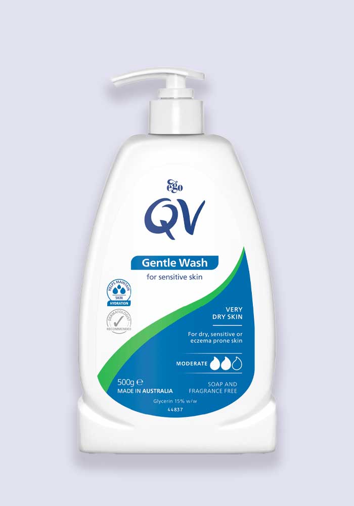 QV Gentle Wash Soap Free Cleanser PH Balanced & Hypoallergenic 500ml