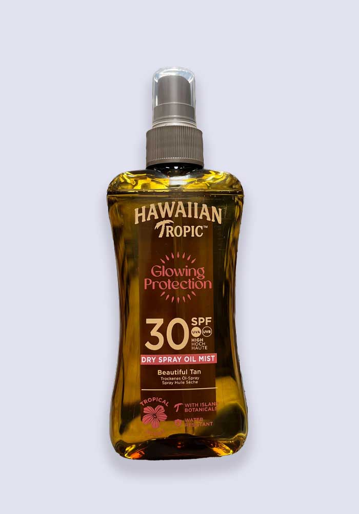 Hawaiian Tropic Glowing Protection Dry Spray Oil Mist SPF 30 200ml