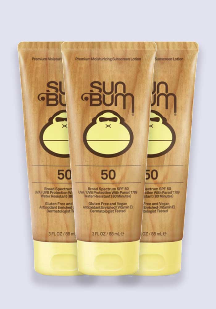 Sun Bum Original Face SPF 50 Sunscreen Lotion 88ml - 3 Pack Saver – The ...