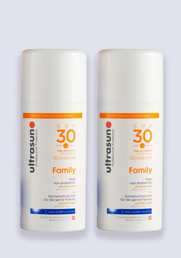 Ultrasun Family SPF 30 100ml - 2 Pack Saver